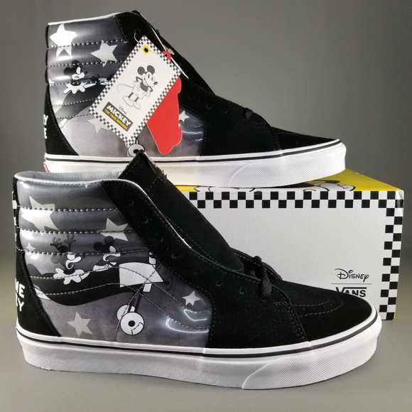 vans sk8 hi mickey mouse